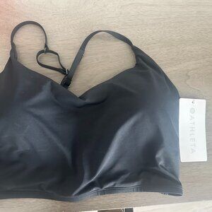 Athleta Ventura Bikini Crop - Black DD Large